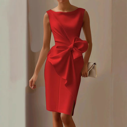 Elegant Butterfly Knot Dress | Tajstylo