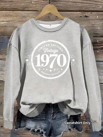 1970 Printed Hoodie for Women | Tajstylo