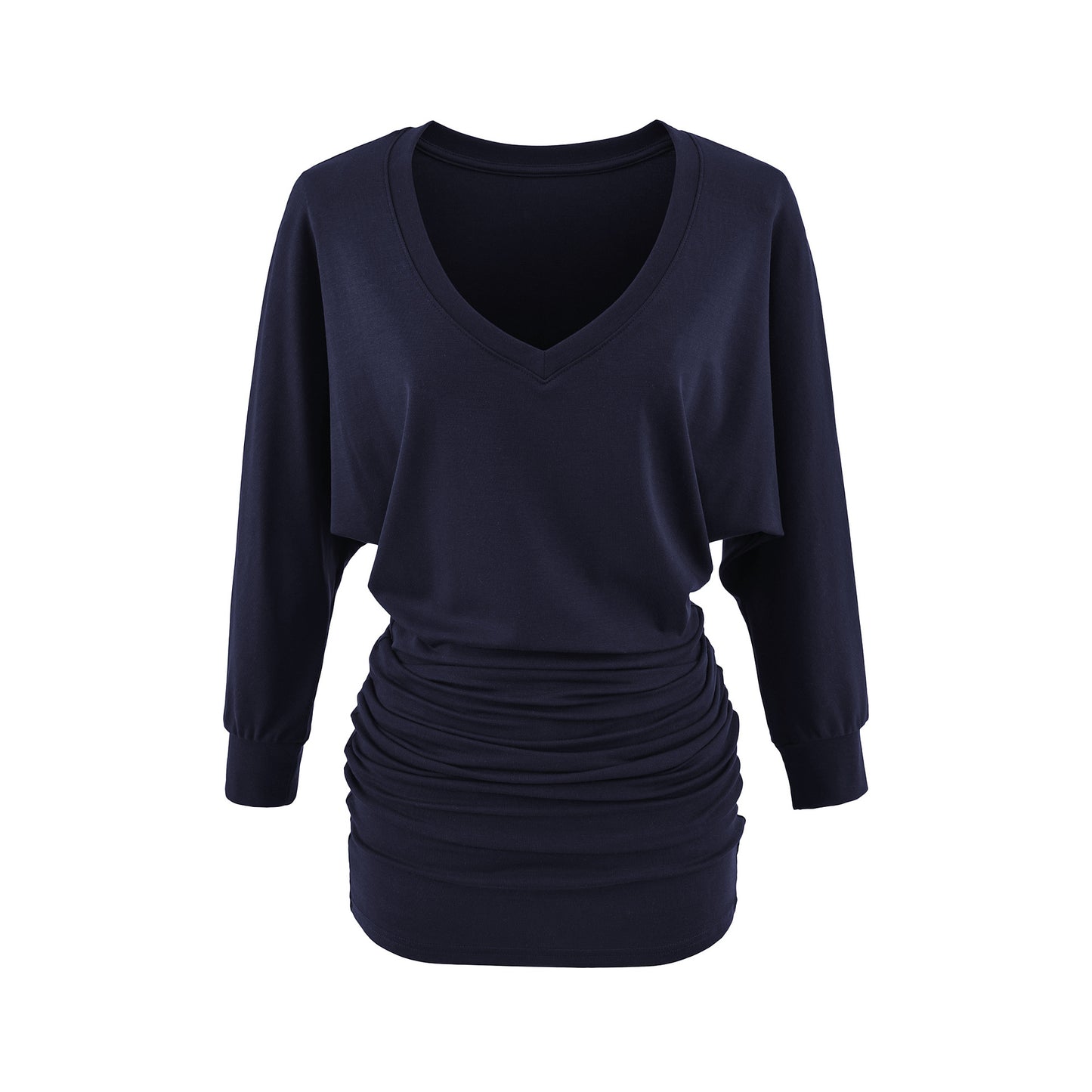 Long Sleeved Color Block Dress | Tajstylo