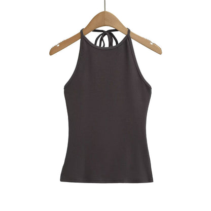 Backless Camisole Vest | Tajstylo