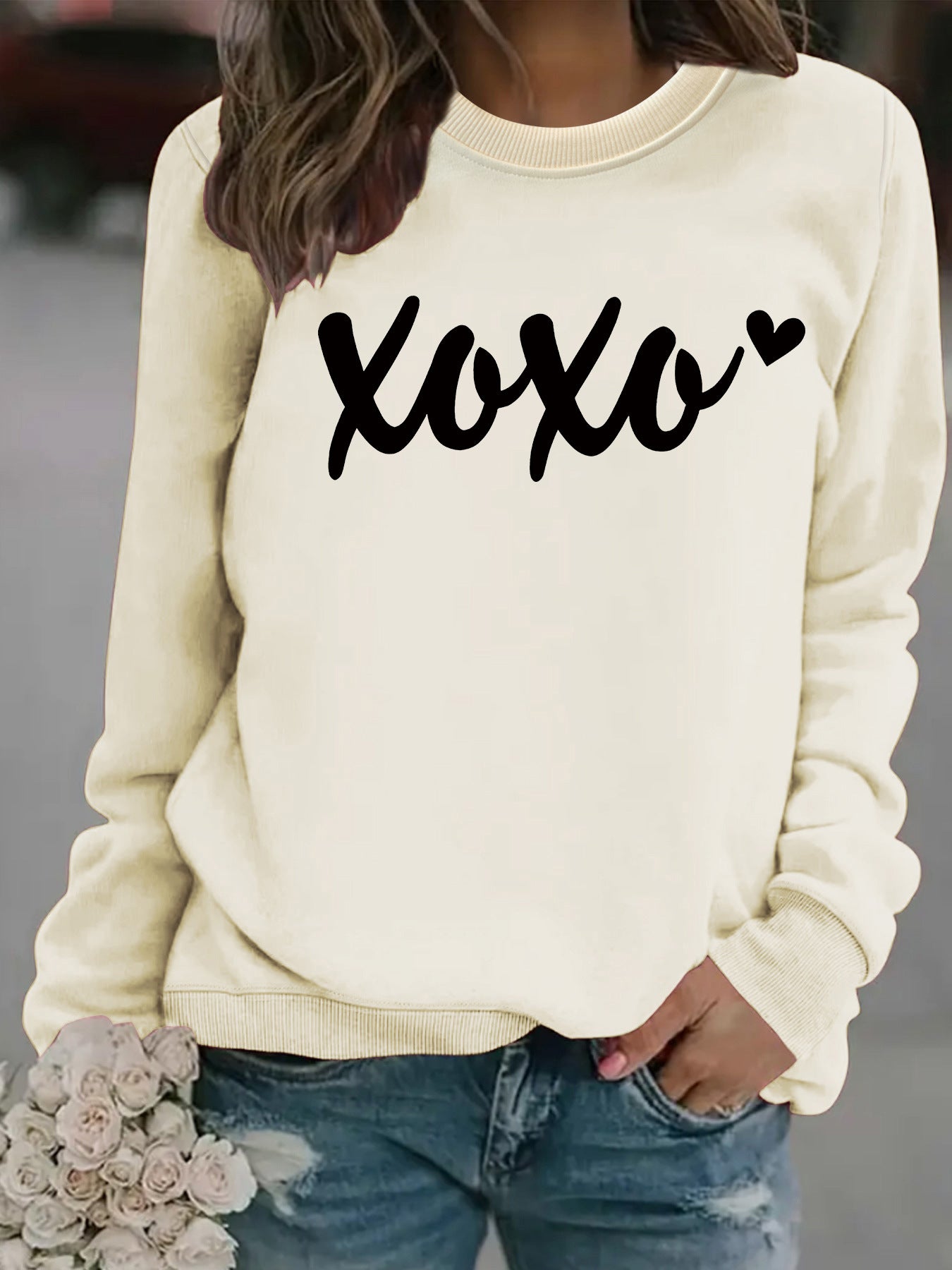 Round Neck Hoodie for Women | Tajstylo