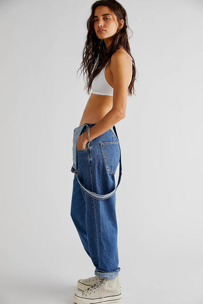 Strap Denim Pants for Women | Tajstylo