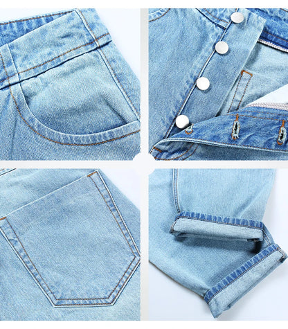High Waist Wide Leg Jeans | Tajstylo