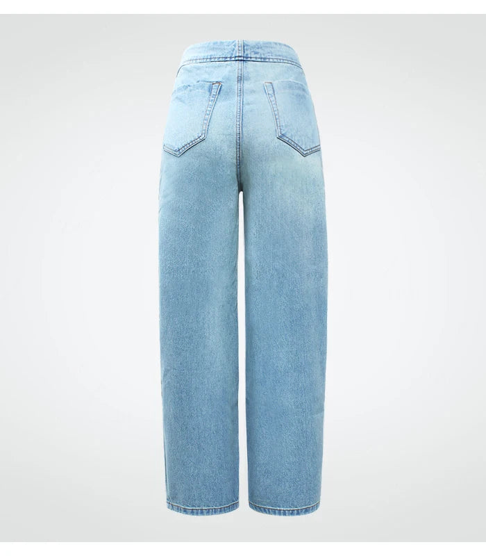 High Waist Wide Leg Jeans | Tajstylo