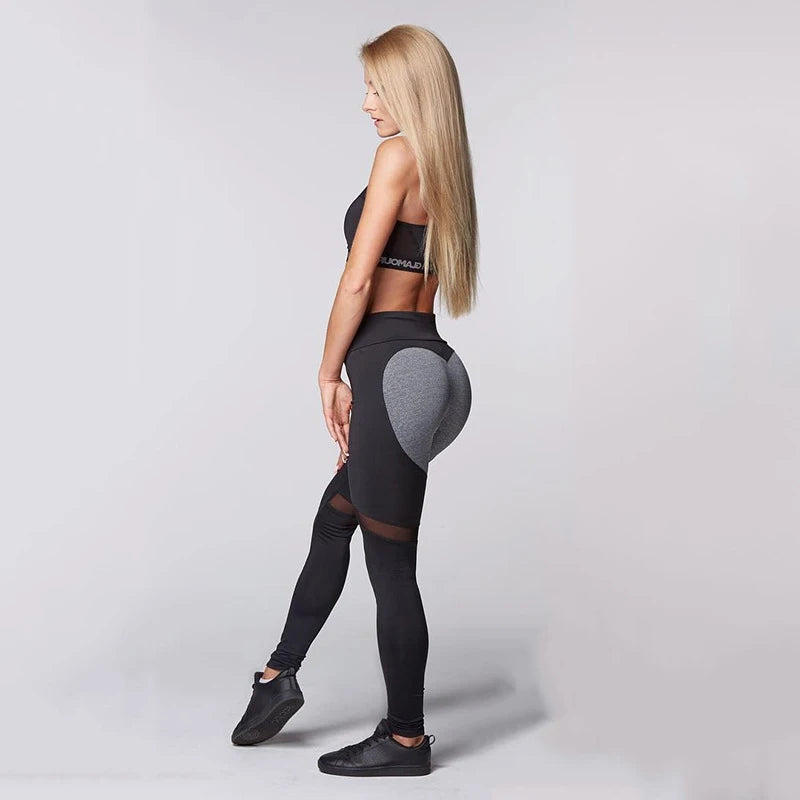 Sexy Heart Yoga Pants | Tajstylo