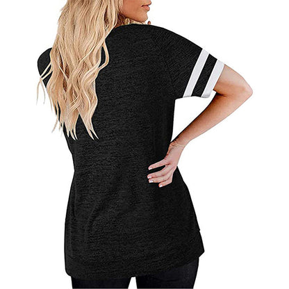 Mom Print Round Neck Tee | Tajstylo