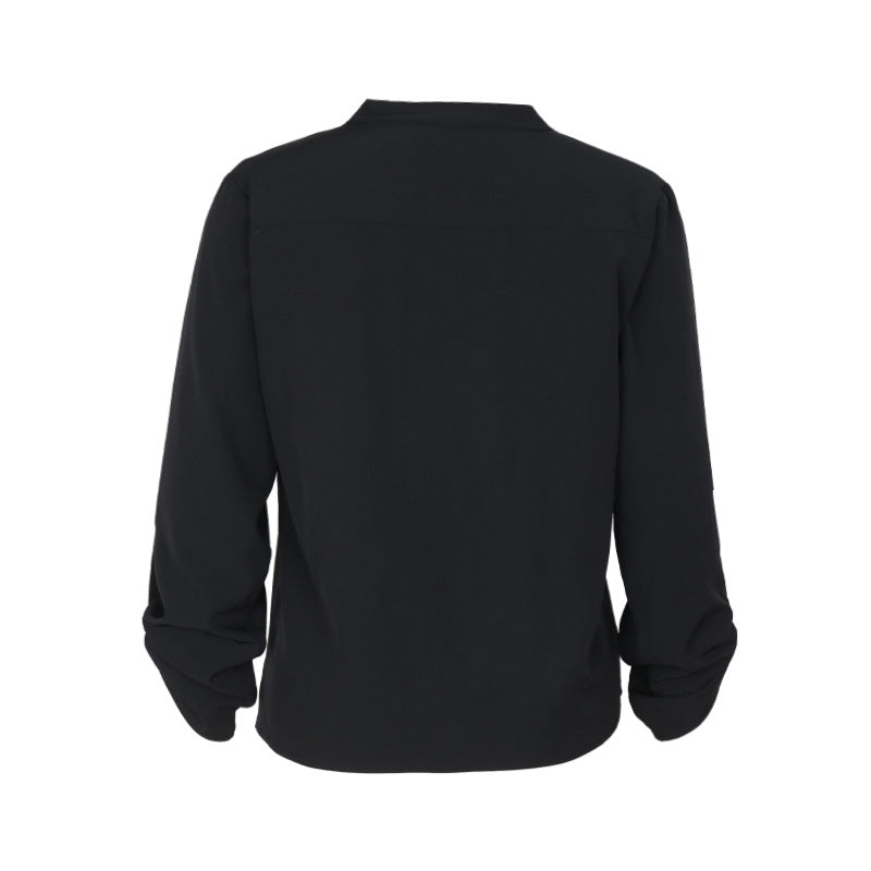 Autumn Long Sleeve Pullover Shirt | Tajstylo
