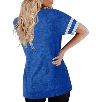 Mom Print Round Neck Tee | Tajstylo