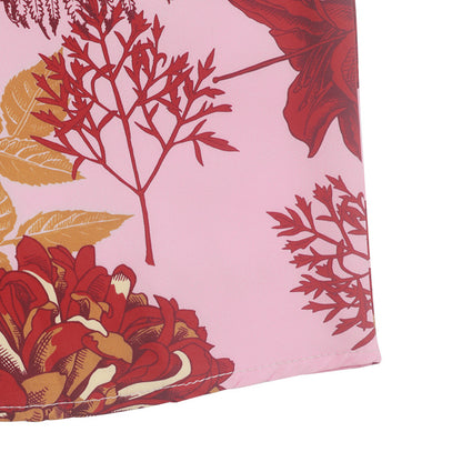 Lotus Leaf Layered Sleeve Printed Shirt | Tajstylo