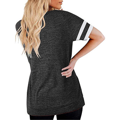 Mom Print Round Neck Tee | Tajstylo