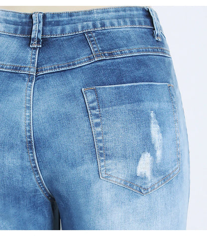 Trend Distressed Women's Denim Jeans | Tajstylo