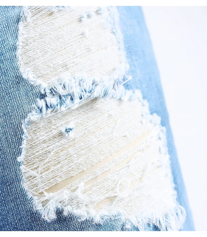 Trend Distressed Women's Denim Jeans | Tajstylo