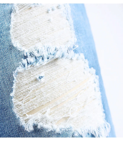 Trend Distressed Women's Denim Jeans | Tajstylo