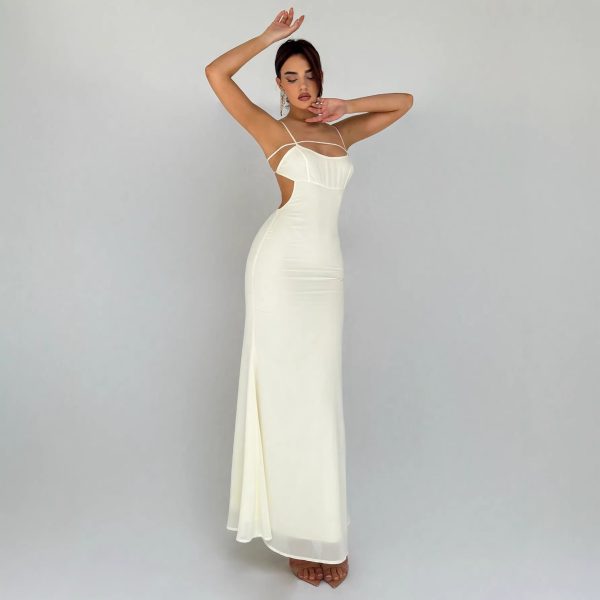 Hollow out camisole dress alternate