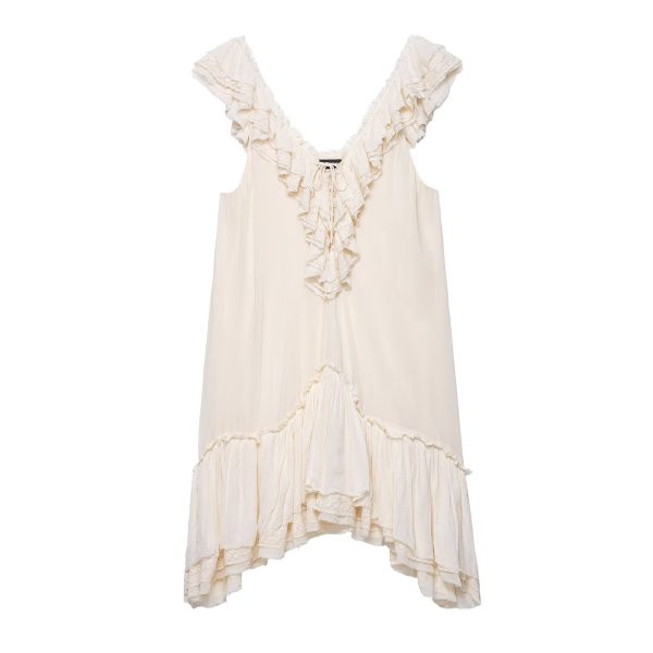 Lace layered decorative dress
