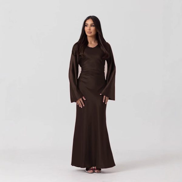 Solid Color Simple Dress alternate