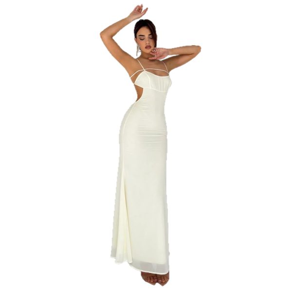 Hollow out camisole dress