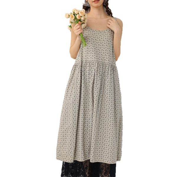 Floral spaghetti strap dress