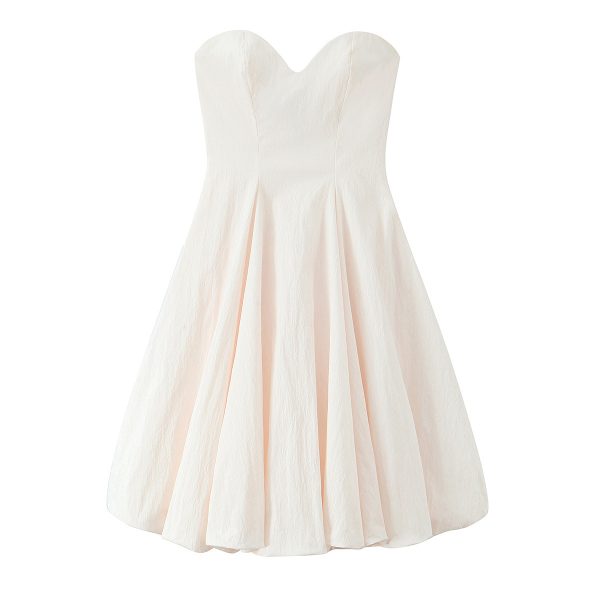 Style Sleeveless Balloon Silhouette Dress