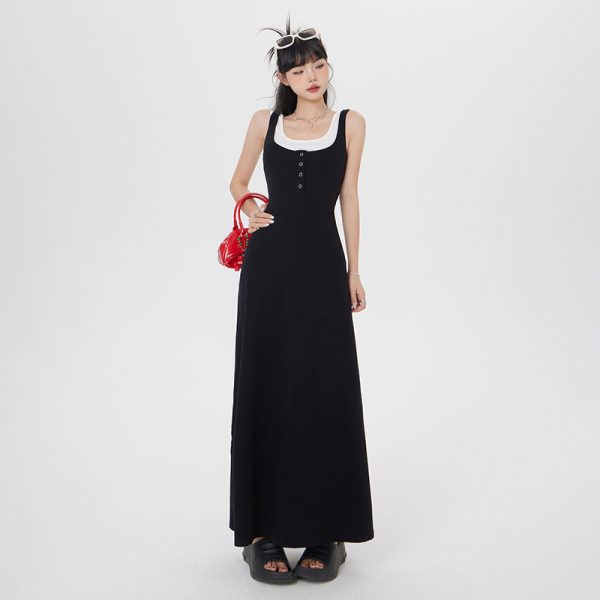 Women’s Dress Strapless Dress for Pear-Shaped Figures Elegant Long Dress alternate