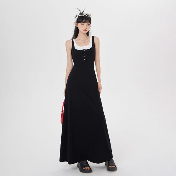 Women’s Dress Strapless Dress for Pear-Shaped Figures Elegant Long Dress