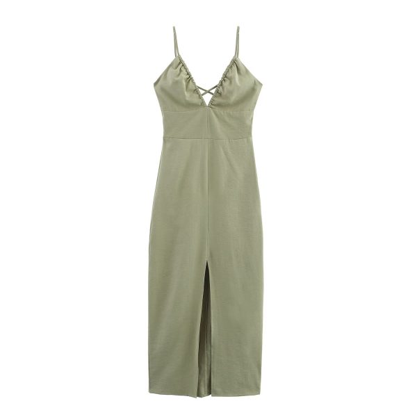 Women’s Linen Midi Dress